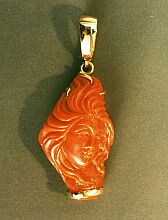 coral pendant